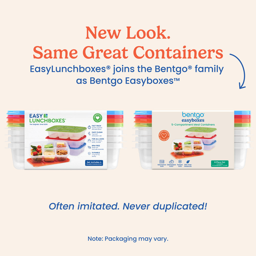 Bentgo Easyboxes 5-Compartment Food Containers 8-Piece Set - Image 5