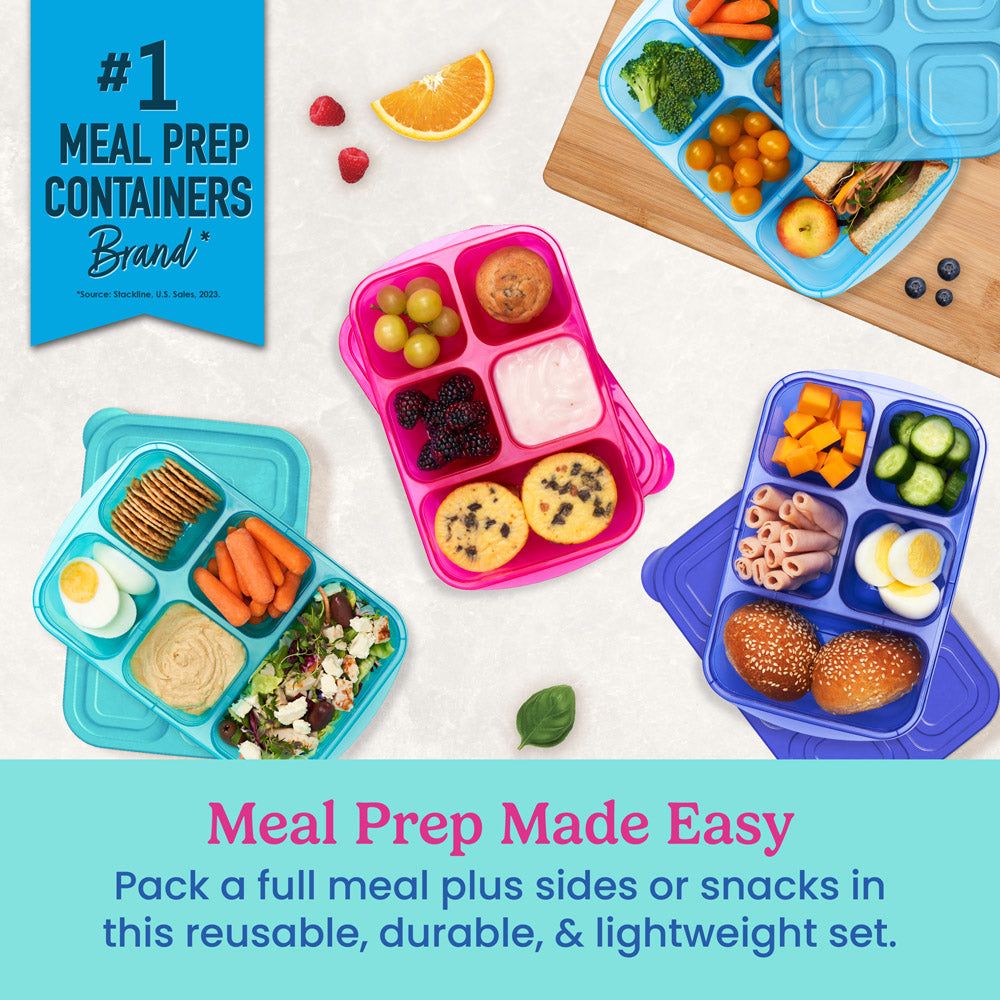 Bentgo Easyboxes 5-Compartment Food Containers 8-Piece Set - Image 11