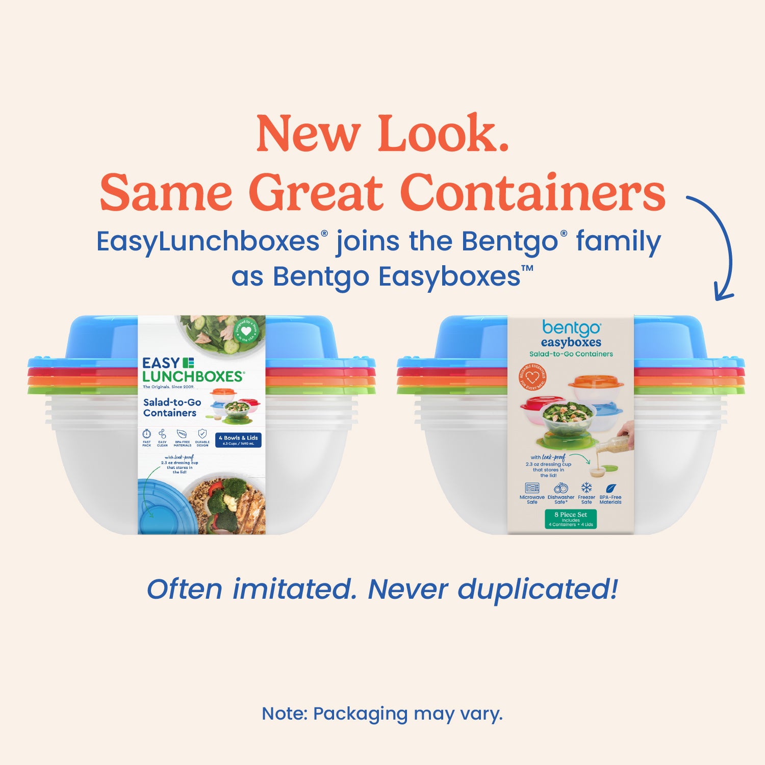 Bentgo Easyboxes Salad-to-Go Containers 8-Piece Set - Image 5