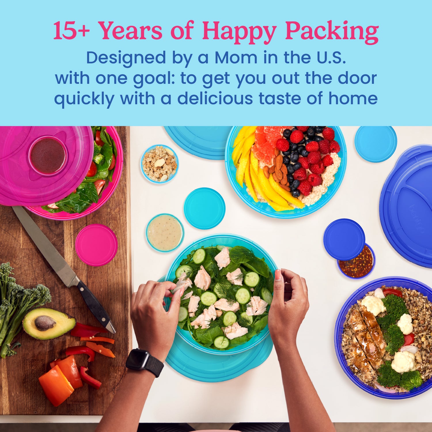 Bentgo Easyboxes Salad-to-Go Containers 8-Piece Set - Image 13