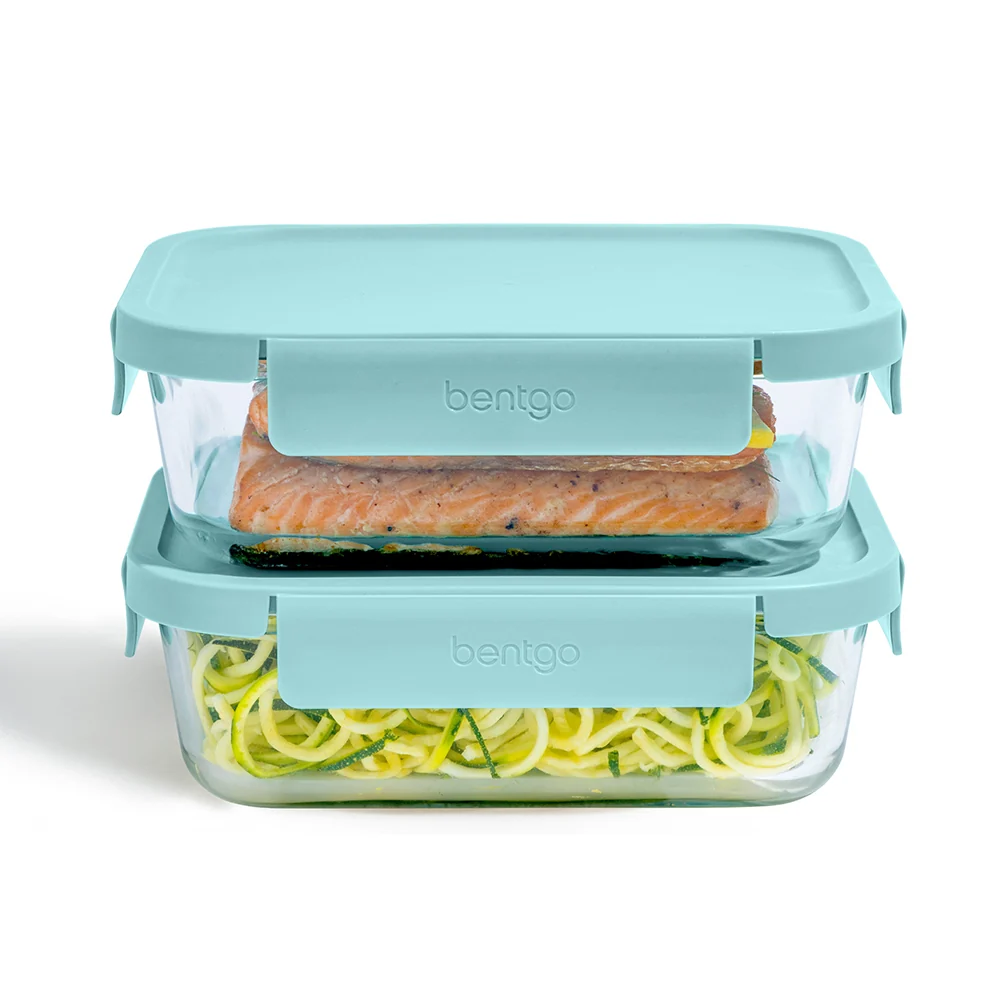Bentgo Glass Leak-Proof Food Storage Set (4-Piece)