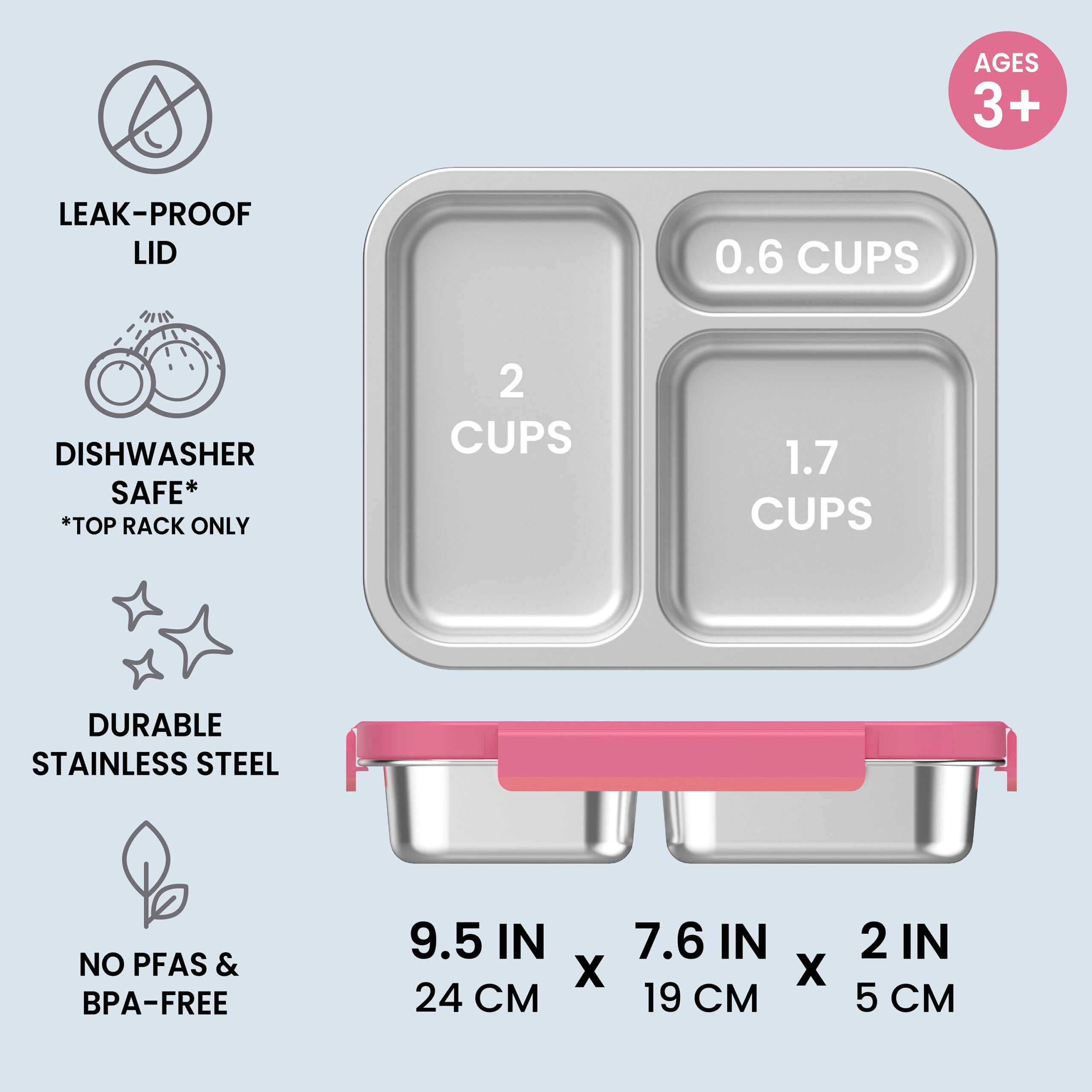 Bentgo Stainless Steel Lunch Box - Image 3