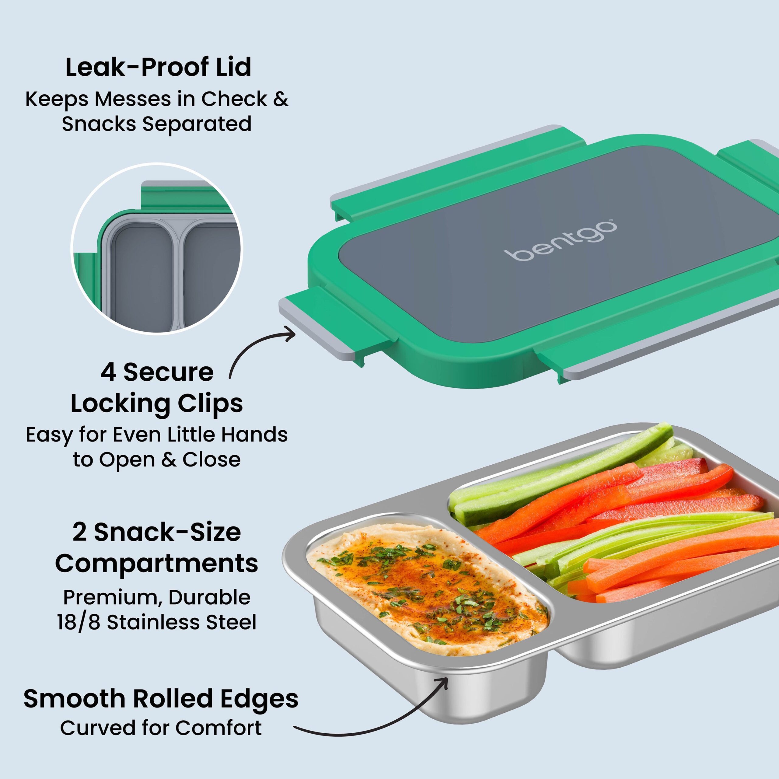 Bentgo Stainless Steel Snack Box - Image 21